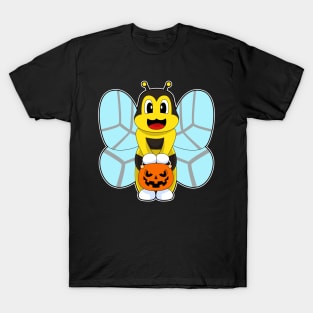 Bee Halloween Pumpkin T-Shirt